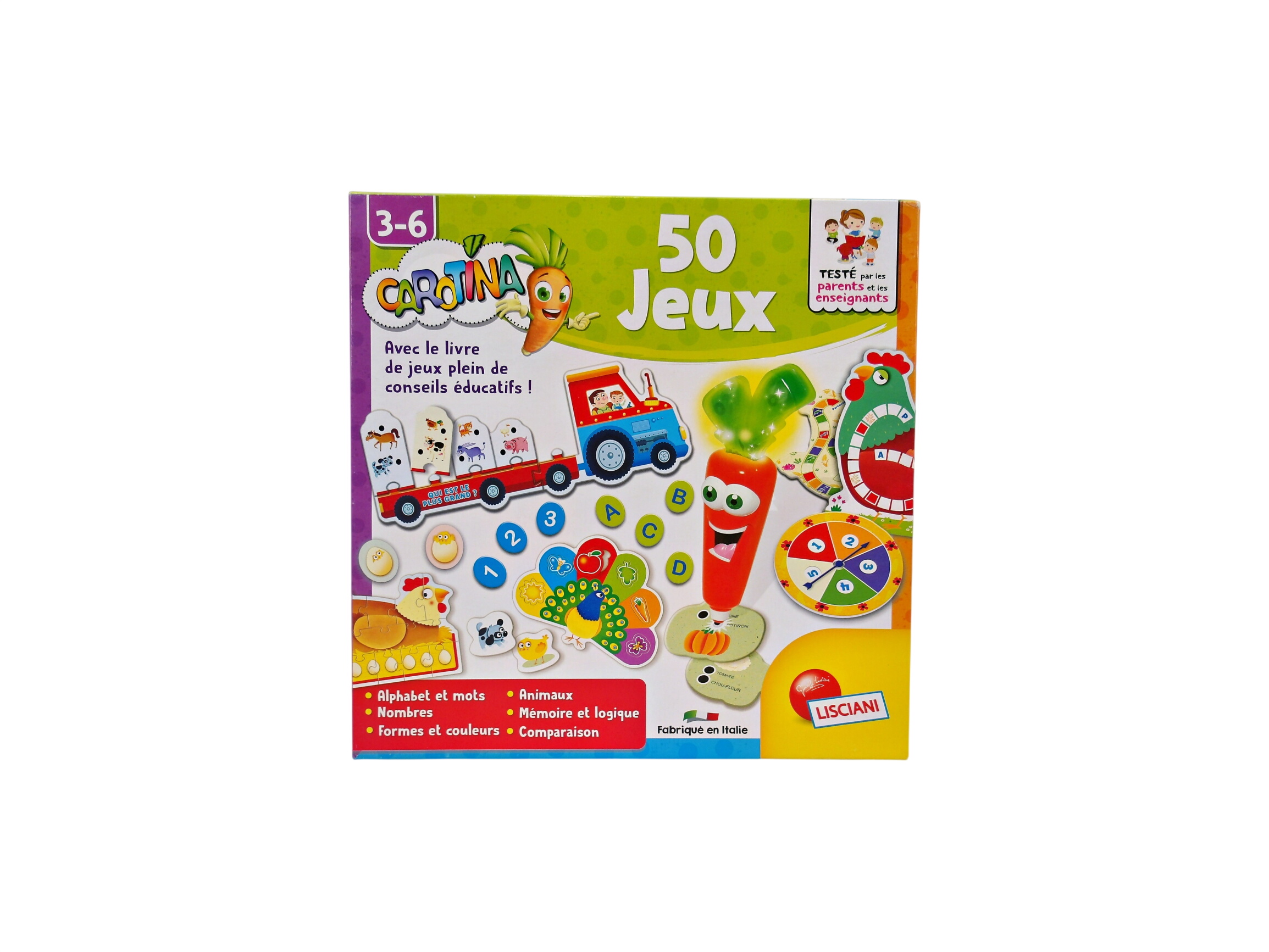 Carotina - Coffret 50 jeux Comme neuf -  reconditionné disponible sur Label Emmaüs